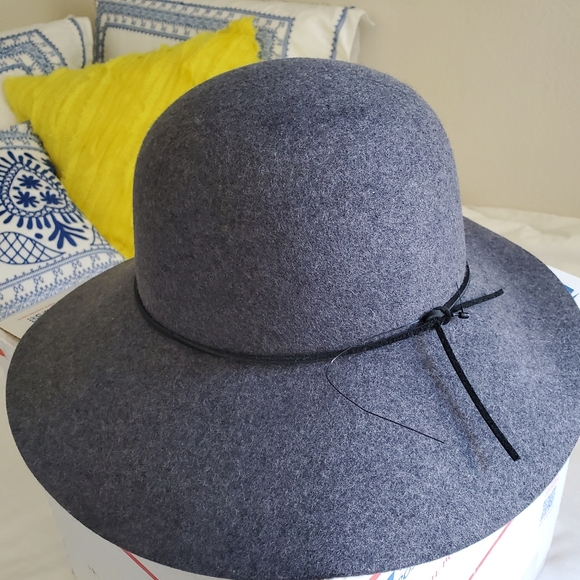 Phenix Gray Hat with Curved Brim and Adjustable Strap NWOT - Picture 2 of 11